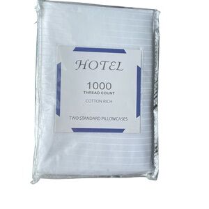 Collection White Pillowcases - 1000 Thread Count